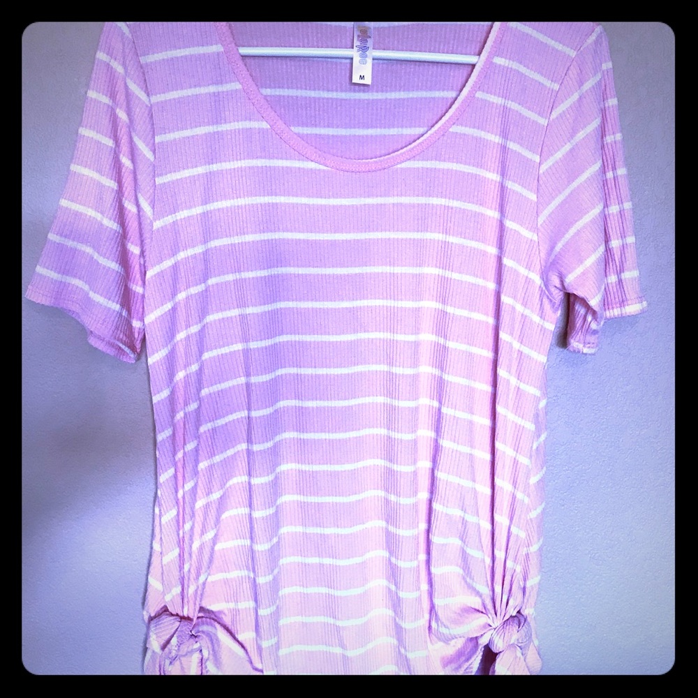 LuLaRoe striped Perfect T